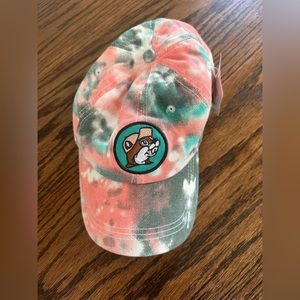 Buc-ees Tie Dye Pastel Colors Hat, Cap NWT Adjustable Strap